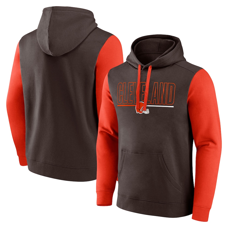 Men Cleveland Browns brown NFL 2024 hoodie->cleveland browns->NFL Jersey